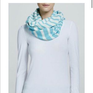 NWT Kate Spade striped infinity scarf